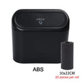 Car Trash Can Bin with Lid Universal Vehicle Mini Leakproof Garbage Can Bin Car Organizers and Storage for Auto Office Home