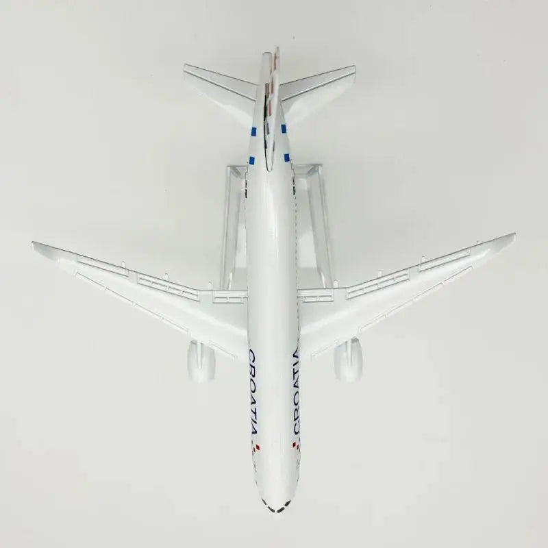 16cm Airplane A220 Croatia kit Diecast Alloy Metal Toy Aircraft 1:400 Scale Plane model for Child Collection Gift
