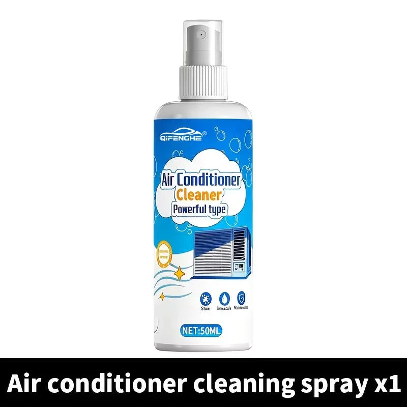 Air Conditioner Foam Cleaner 100ml, Deep Clean & Remove Odor, Stain & Limescale for Indoor & Outdoor AC Units