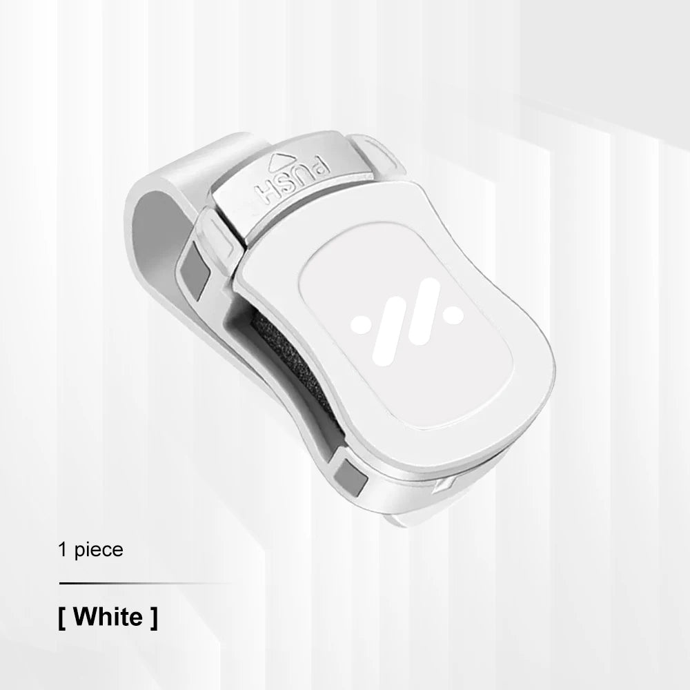 For IM Motors MG IM6 IM5 LS7 L7 LS6 L6 2026 2025 Car Visor Glasses Clip One-hand Pressing Eyeglasses Holder interior accessories