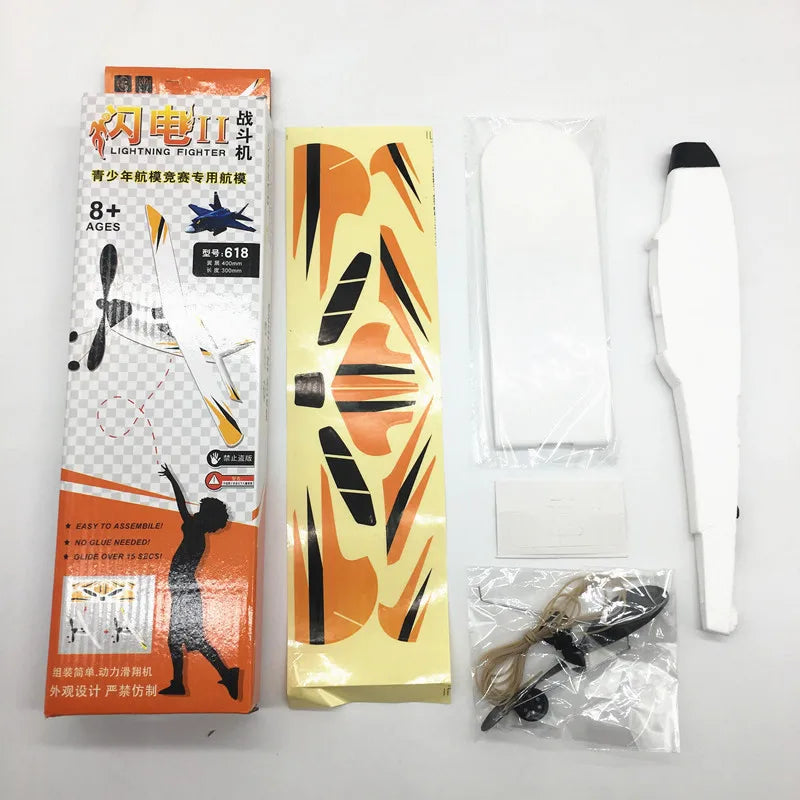 Fighter Hand Launch Throwing Glider Aircraft Inertial Foam Airplane Toy Plane Model Outdoor Educational Toys Gift