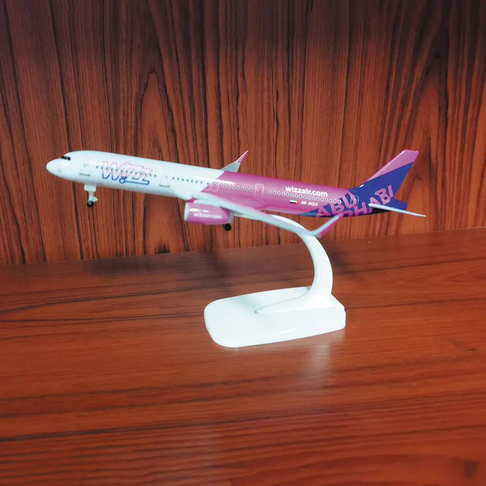 20cm Airplane Model A320 Series Metal Scale Aircraft Diecast Aviation Collectible Miniature Children Toys Souvenir With Stand