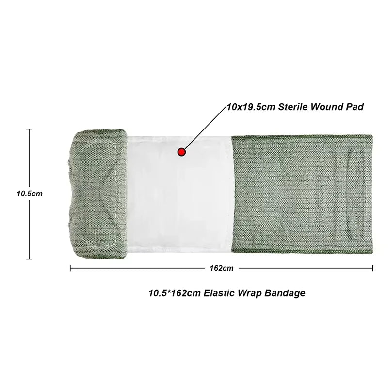 Medical Trauma Kit Israeli Bandage 4/6/8inch Emergency First Aid for Outdoor Camping Hiking - Wound Care Security Protection