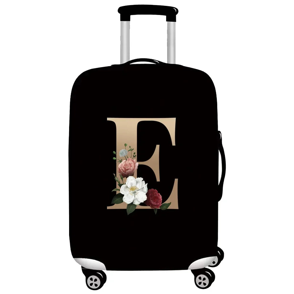 Luggage Protective Cover Travel Accessories Suitcase Dust Wear-resistant Gold Letter Series Protective Case 2026 Fashion