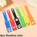 Lovely Silicone Luggage Tag Boarding Pass Luggage Tag Checked Fashion Travel Accessories Cute Luggage Tag Flight