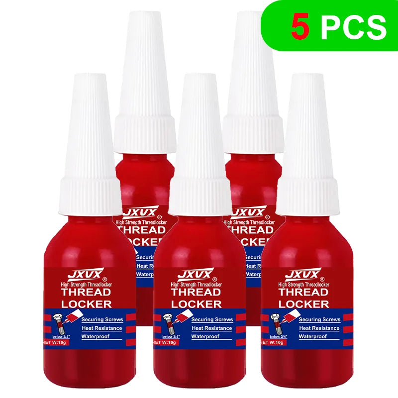 (10g) Anaerobic Removable Screw Adhesive—High-to-Low Strength Anti-Slip Fastening New Threadlocker