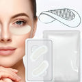 Allergic Eye Patch 0.25mm Microneedle for Face Care, Light Brown, No Battery, Portable & Easy Use, Anti-Aging Wrinkle Repair