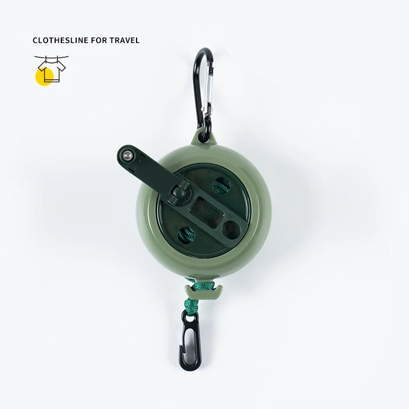 Multifunctional Portable Clothesline, Adjustable Retractable Clothes Line for Outdoor Camping Travel Home Use