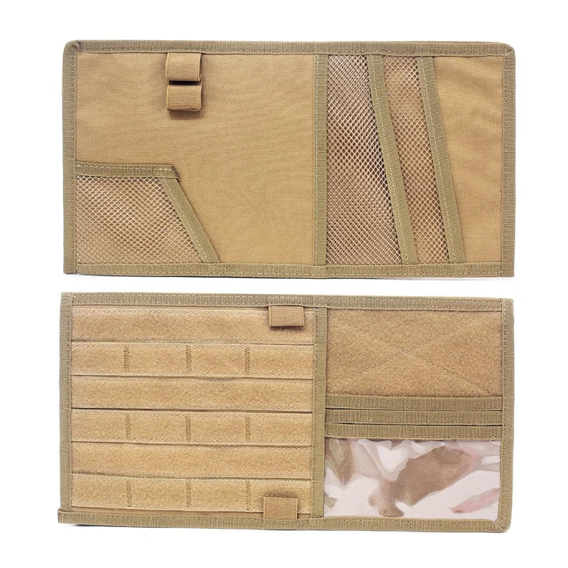 Multifunctional MOLLE Sun Visor Storage Bag Tactical Car Organizer Pouch for Pickup Trucks SUVs Tool Holder Travel & Outdoor Use