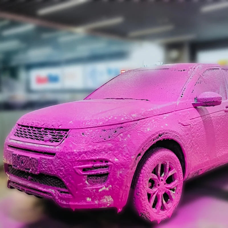 Ultra-Visible Pink Snow Foam Pre-Wash Soap Designed for Touchless Car Cleaning, Effectively Removes Dirt And Road Grime with a Concentrated Formula Suitable for Foam Cannons And Buckets (34Oz)