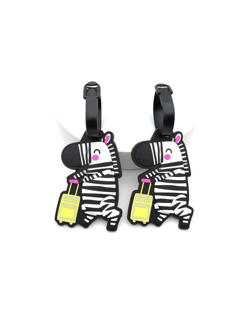 1PCS Cute Small Animal Luggage Tag Airport Tag Check in Loss Prevention Hanging Tag Essential for Business Travel