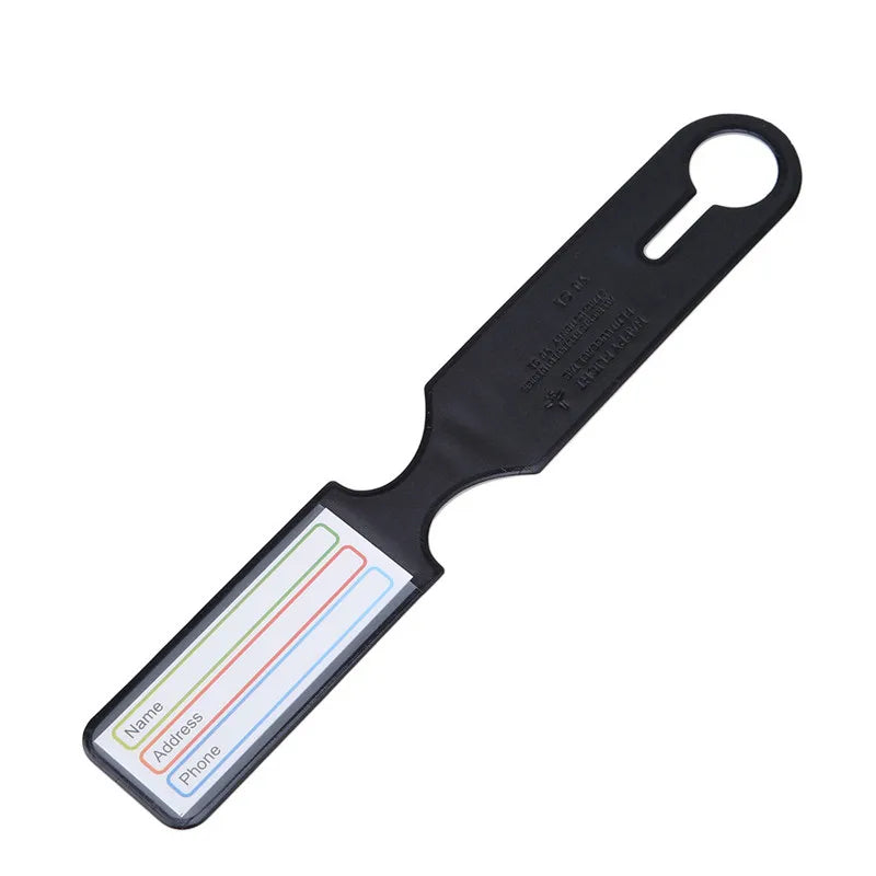 Travel Luggage Tag Cover Suitcase ID Baggage Tag Holder Letter Baggage Boarding Tags Portable Label Creative Accessories