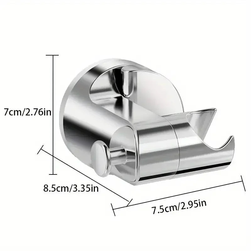 No-Drill Suction Cup Adjustable Shower Head Holder,Adjustable Shower Head Holder, Suction Cup Shower Head Holder