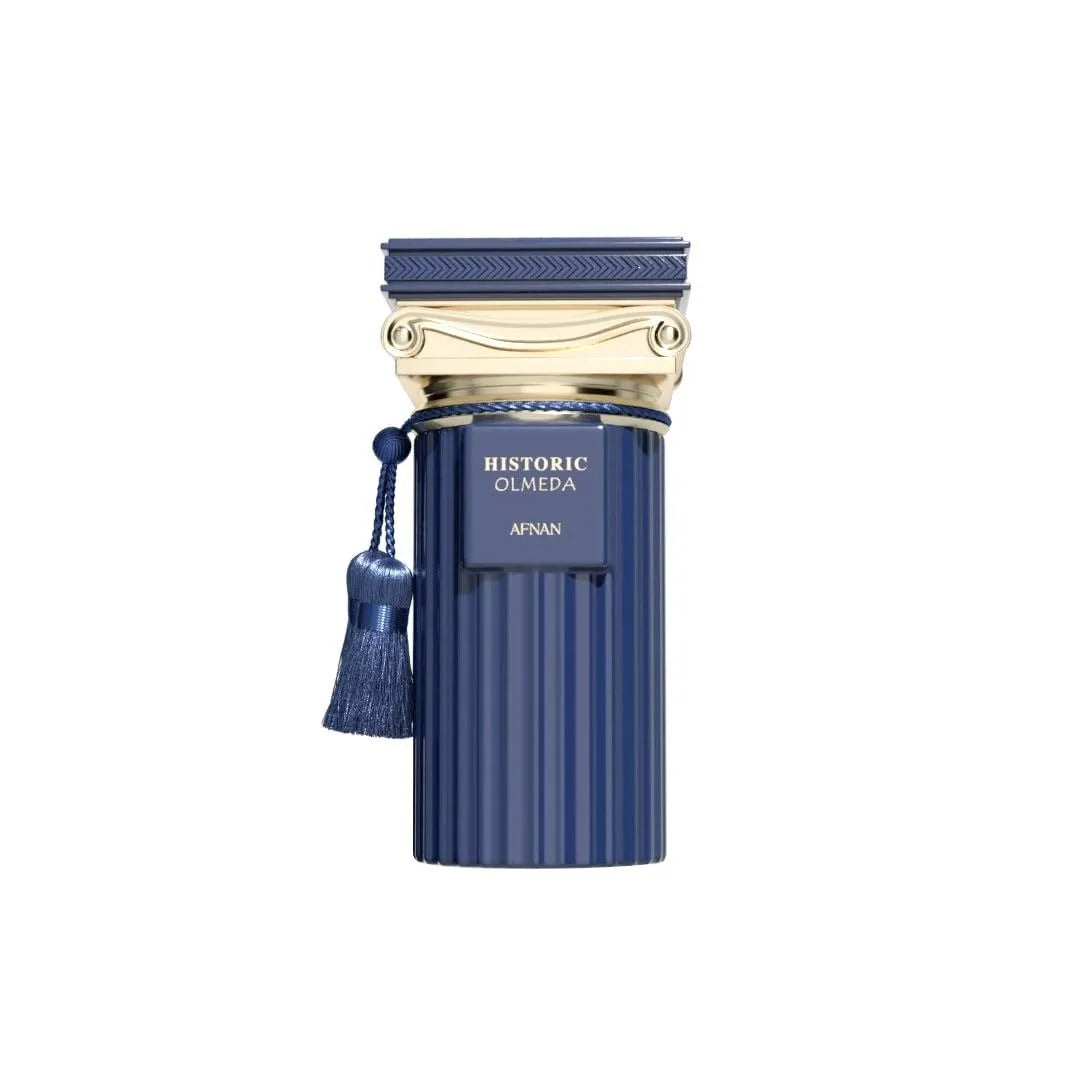 Afnan Historic Olmeda Eau De Parfum Spray for Men, Pink Pepper, Cedar, Patchouli, 3.4oz