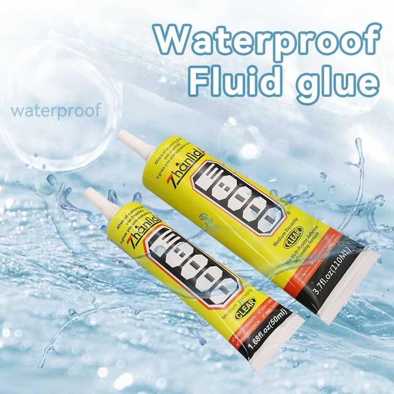Zhanlida E8000 Glue Mobile Phone Touch Screen Repair of Warped Screen Frame Sealant Repair Household DIY Universal Glue