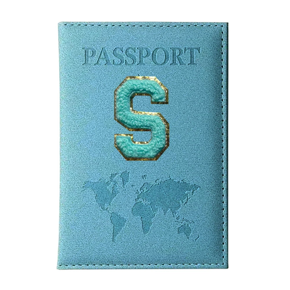 Passports Case Passport Covers Unisex Travelneedments Grren Letter Series Passport Holder Travel Passport Protective Cover