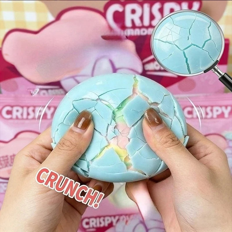 New Soft Cute Stress Relieving Ballwith Wax Skin Crispy andCrispy Sounds,PressureRelievingandRelieving Artifact,Tranquil Sensory