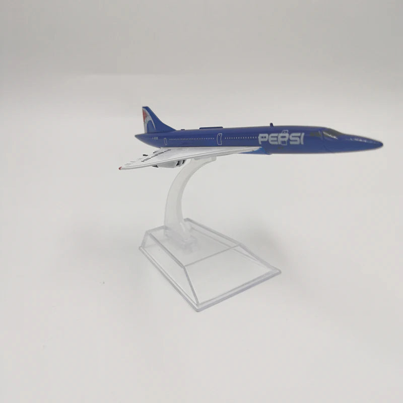 JASON TUTU Concorde Airlines Aircraft Model Planel Airplane Diecast Metal 1/400 Scale Planes Collect Gifts