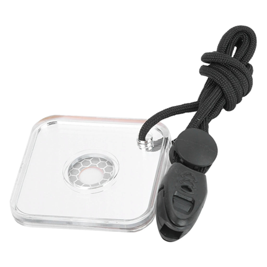 Outdoor Survival Reflector Mirror Outdoor Survival Acrylic Reflector Signal Mirror Safety with Lanyard whistle Signal Mirror