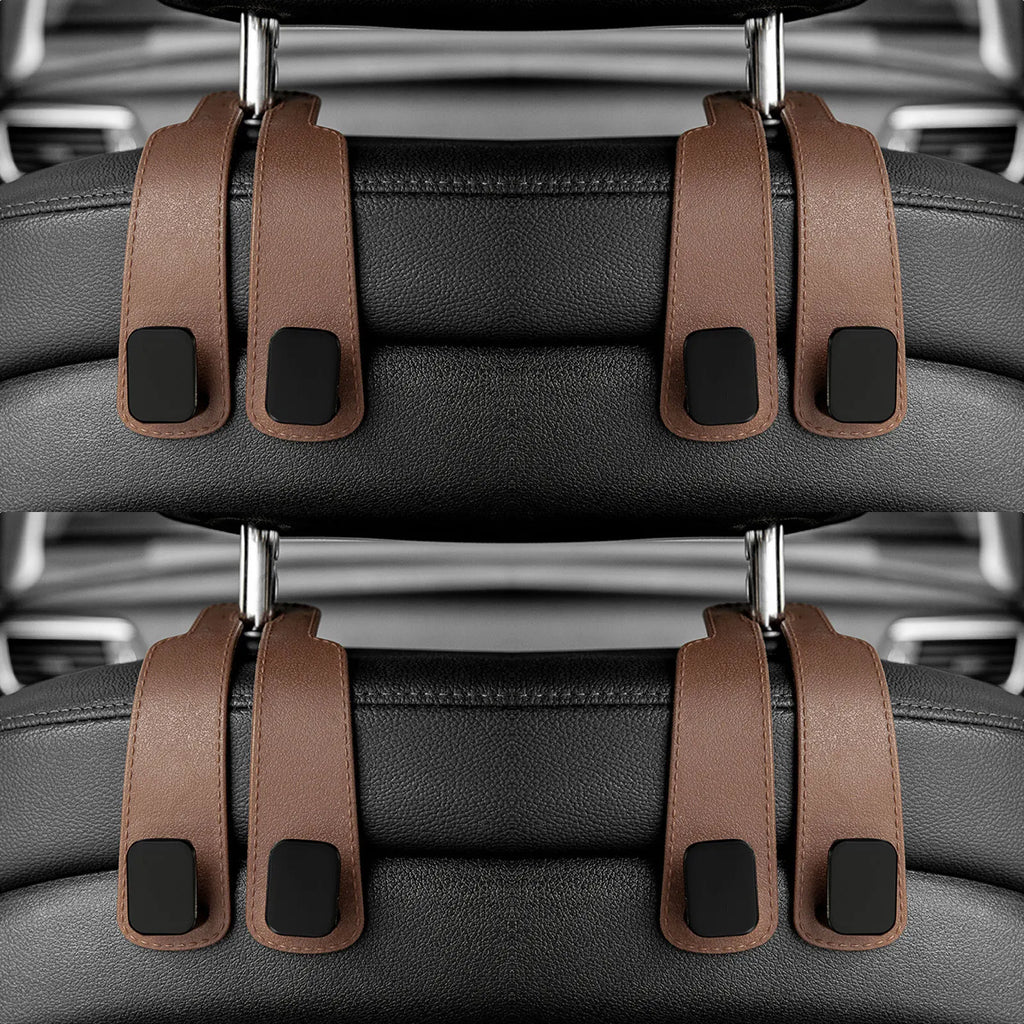 Car Headrest Hooks Hanger for Bags Seat Back Organizer Holder Clips Auto Fastener Hooks Car St
