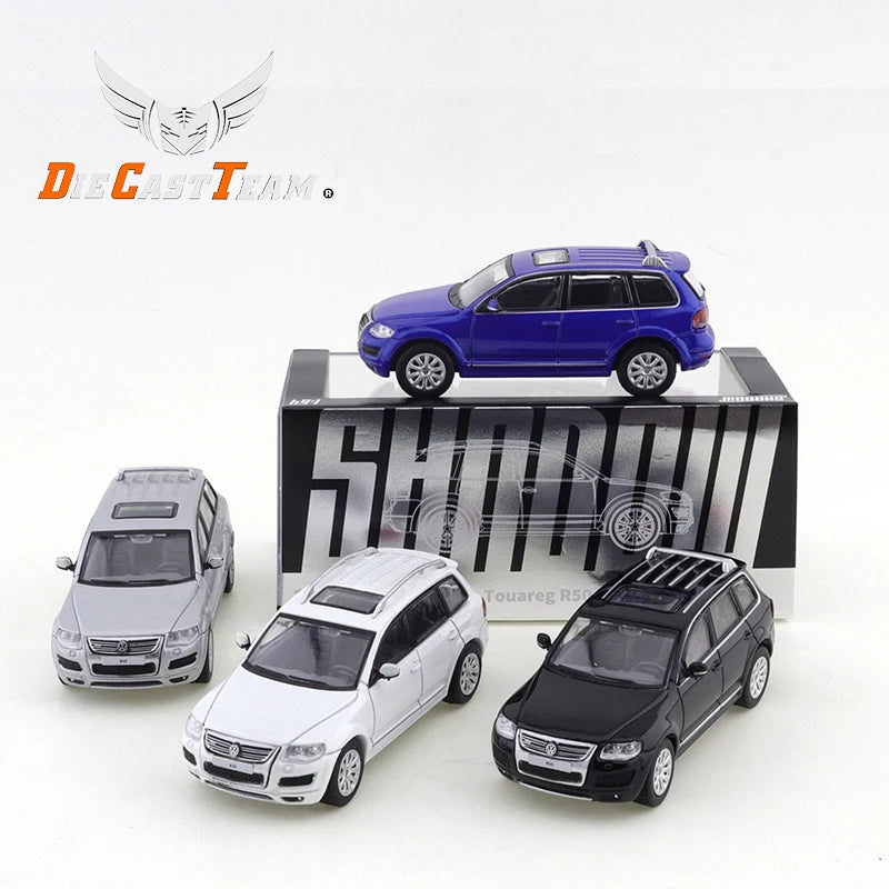 SHADOW / DCT 1/64 Volkswagen Touareg R50 Car Alloy Toys Motor Vehicle Diecast Metal Model Kids Xmas Gift Toys for Boys