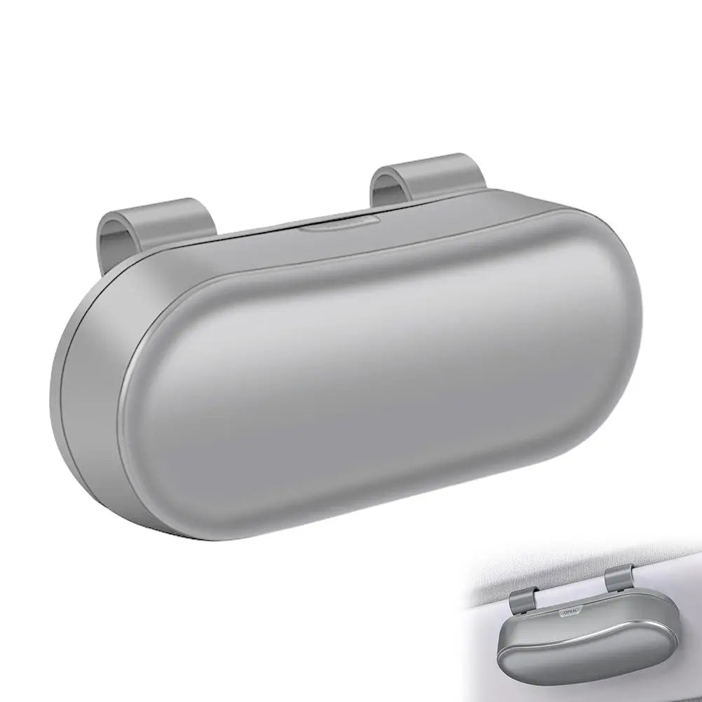 Car Glasses Box Portable Car Glasses Frame Car Driving Glasses Frame Glasses Box Storage Case for Car Accessories