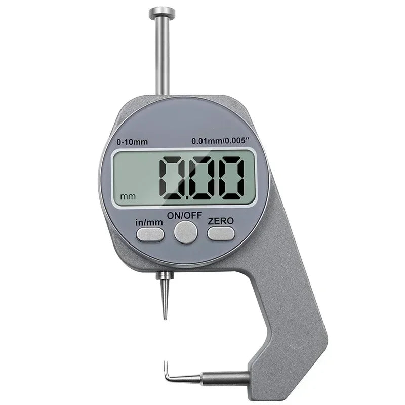 0.01mm Accuracy Electronic Digital Thickness Gauge Meter 0-10mm  Wall Thickness Measurement Tools For Paper Cloth Thin