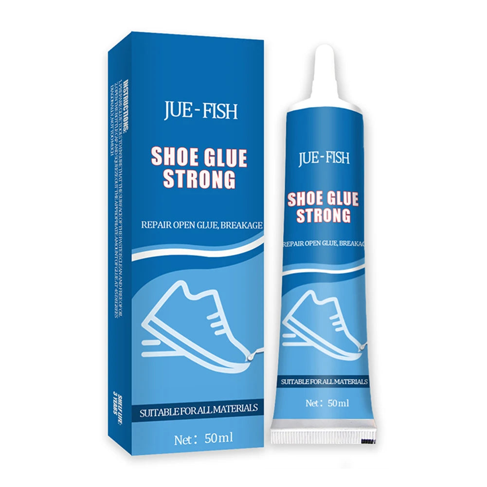 Waterproof Shoe Glue Super Glue for Shoe Repair Universal Adhesive Care Tool 50ml Sneakers Boot Sole Bond Tool