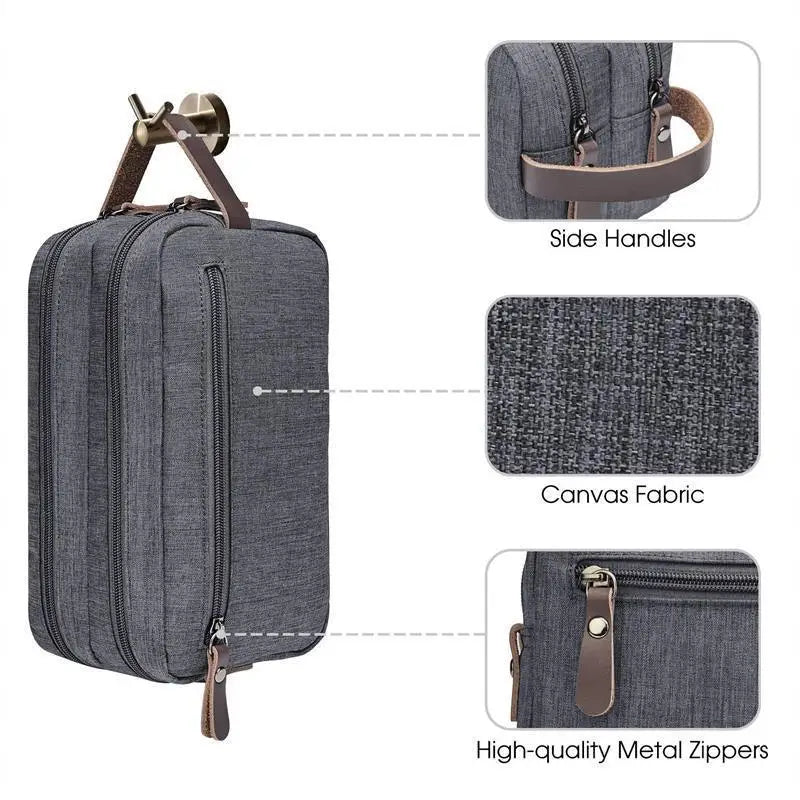 Portable Large Capacity Cationic Travel Storage Bag Divided Toilet Makeup Handheld Organizer