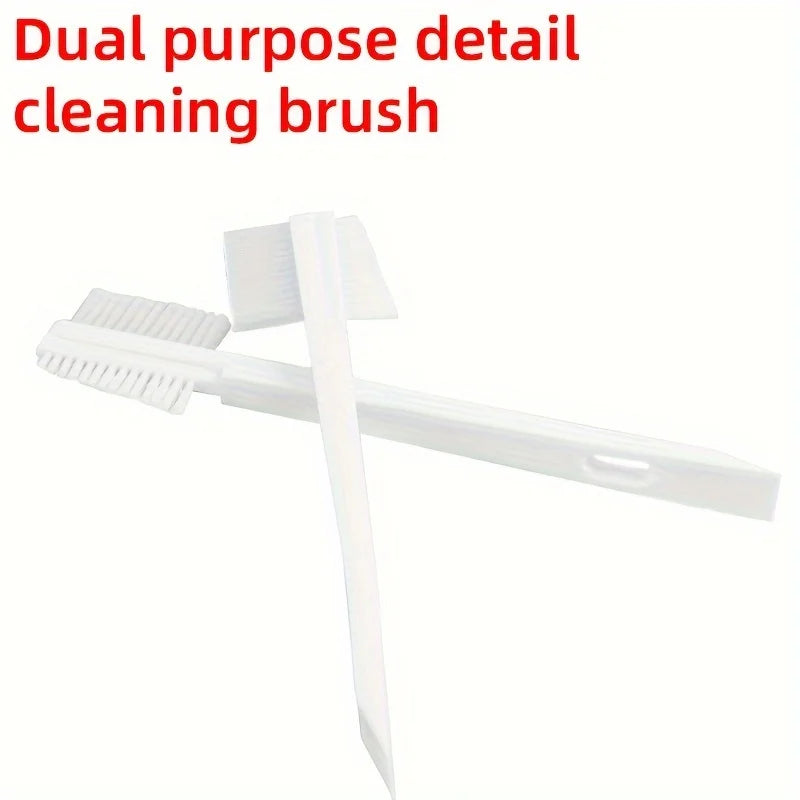 1pc Dual-Sided Car Edge & Corner Gap Cleaning Brush Car Cleaning Tools Accessories