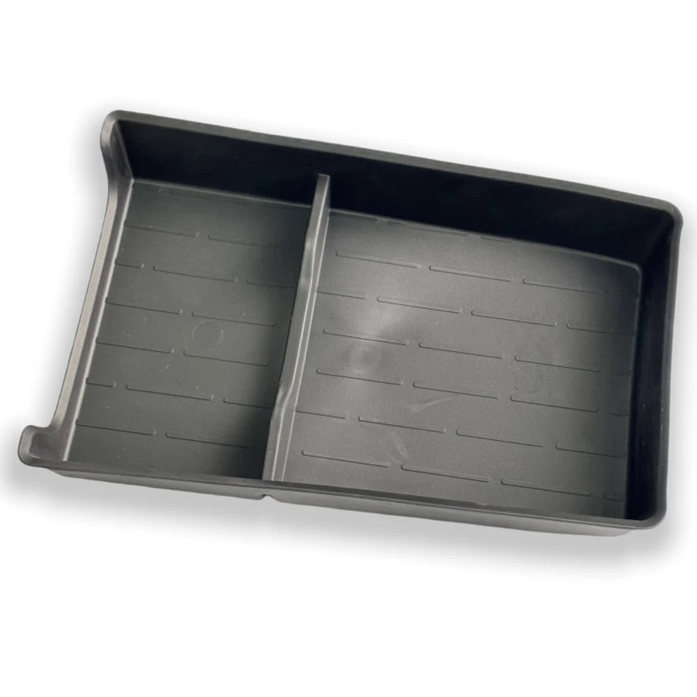 For BYD Sealion 7 2024-2026 Armrest Storage Box Cup Holder Central Control Storage Box Black Car Interior Storage Accessories