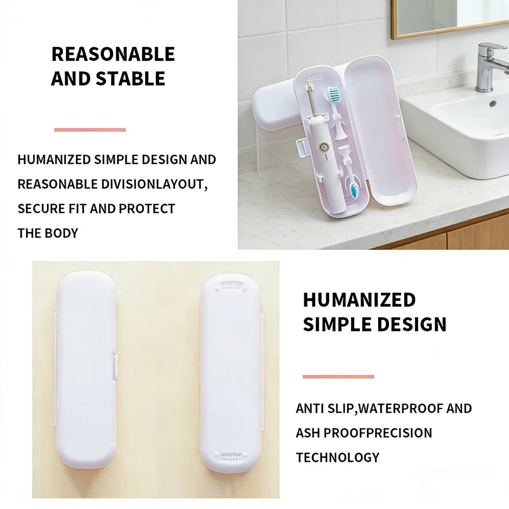 Universal Electric Toothbrush Case Portable Travel Storage Box for Outdoor Trip