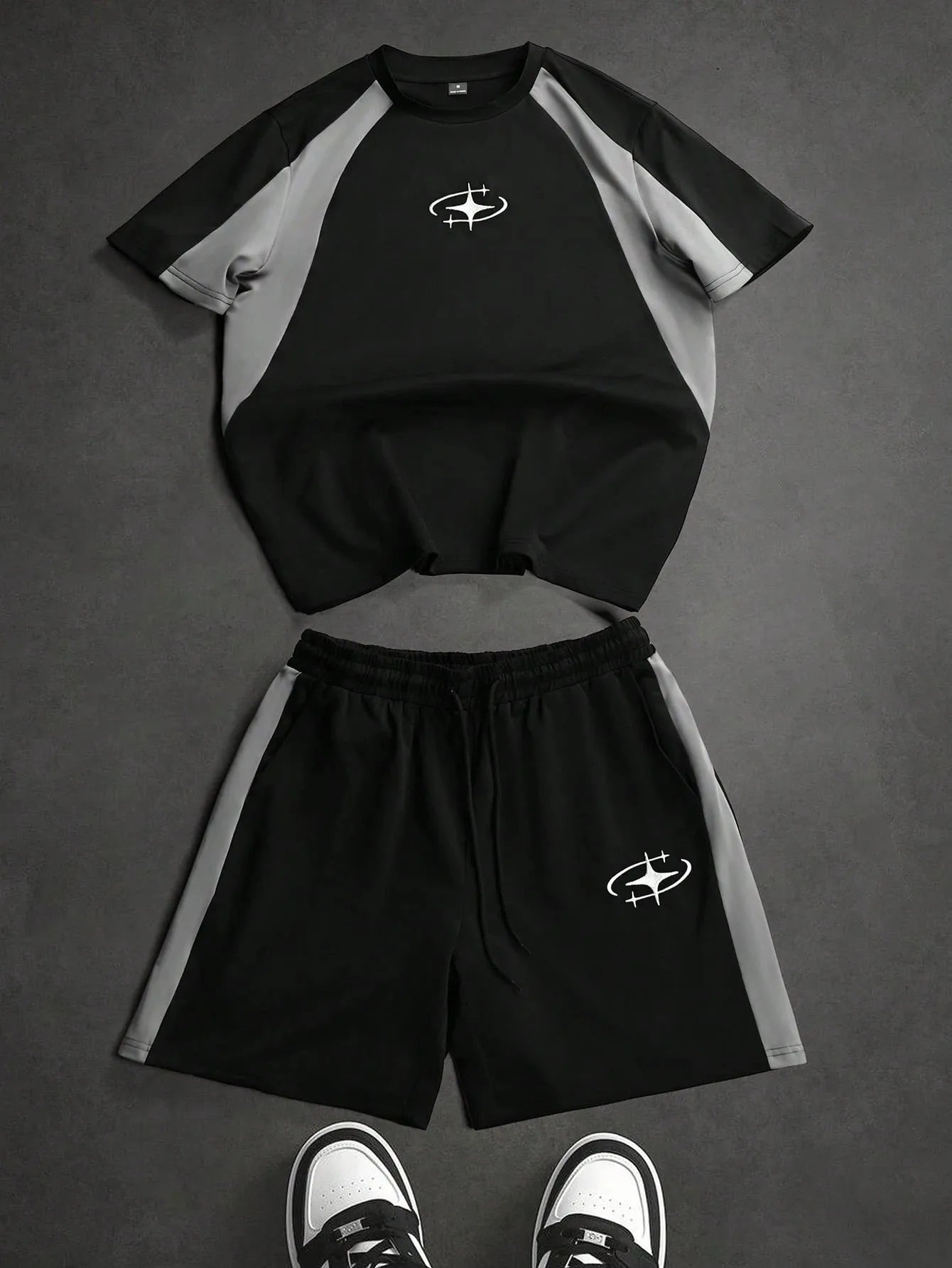 2026 Summer Men's Suit with 3D Printed Pattern Breathable Lightweight Comfortable Leisure Sports Outdoor Men's Clothing