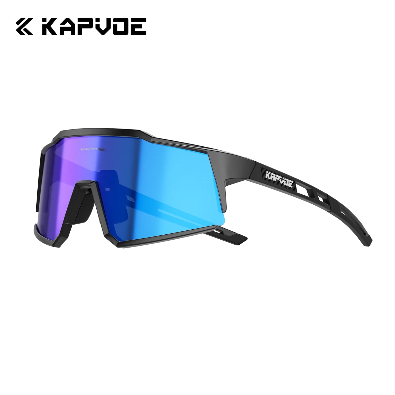KAPVOE New Mountaineering Sunglasses Cycling Glasses Outdoor Sports Hiking Eyewear Glasses Men Women MTB Bicycle UV400 Windproof