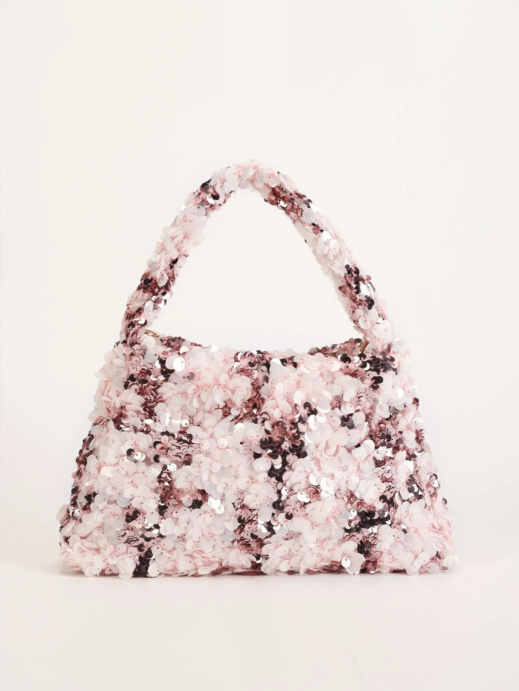 New sequined handbag high-end dinner bag chain oblique span women's shoulder bag fashion women's bag