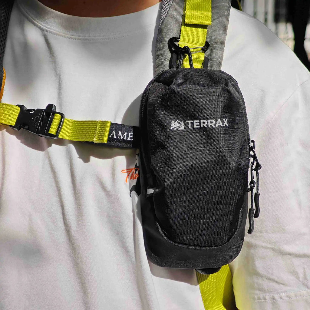 Portable Waterproof Outdoor Phone Pouch Backpack Hanging Bag Cycling Running Mini Shoulder Storage Sling Bag