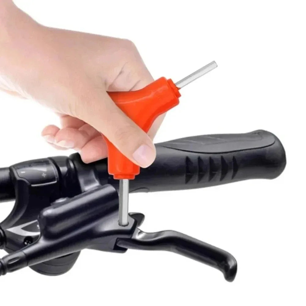3 in 1 Hexagonal Wrench Set 2.5/3/4/5/6/8mm Carbon Steel Manual Tools Bicycle Maintenance Key Ring Tool Kit