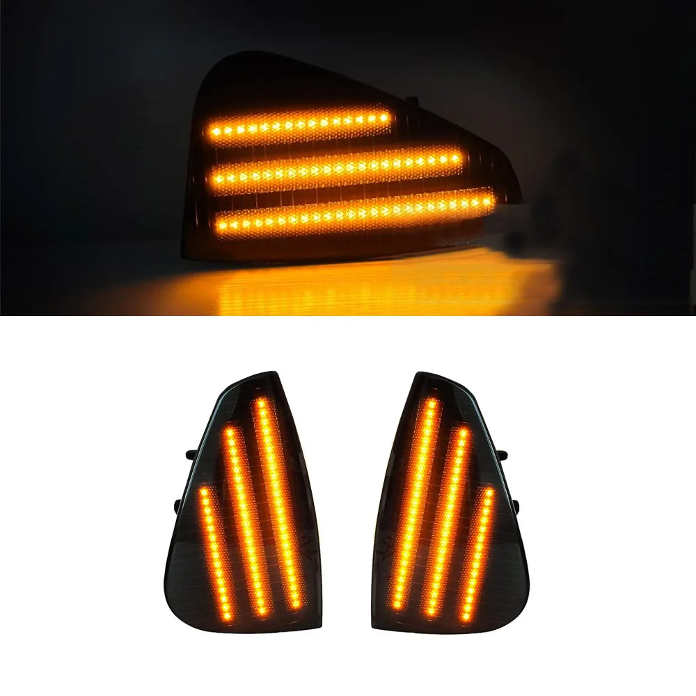 2pcs Car LED Front Side Corner Lights For Dodge Charger 2006 2007 2008 2009 2010 Car Side Marker Lamp 4806219AD 4806218AD
