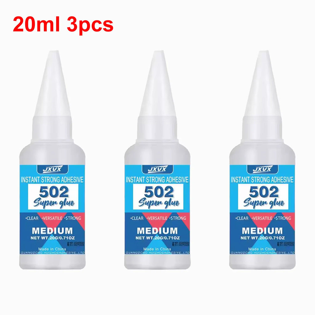 5PCS 502 Super Adhesive Multi Functional Adhesive, Used for Metal, Plastic, Daily Maintenance, DIY, and Small-Scale Process Repa