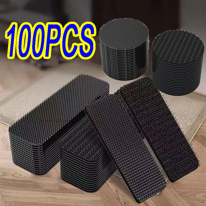 Double-sided Squeaker Chic Adhesive Shak Magnet for Curtains Loop Tape Fasteners Household DIY Roll Strong Adhesive Strip
