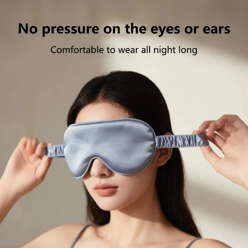 3d Sleep Eye Mask Comfort Light Blocking Eyeshade Memory Foam No Pressure On Eyes Soft Breathable Blindfold For Travel Nap
