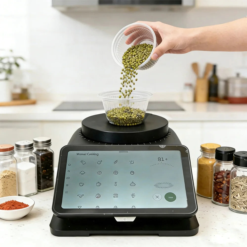 TM7 Food Processor Scale Dedicated Protective Cover Dust-proof and Scratch-resistant Multi-functional for Home Kitchens