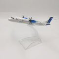 JASON TUTU Plane Model Airplane FK-50 16cm ATR-600 Aircraft Model Diecast Metal Airplanes 1:400 scale Planes