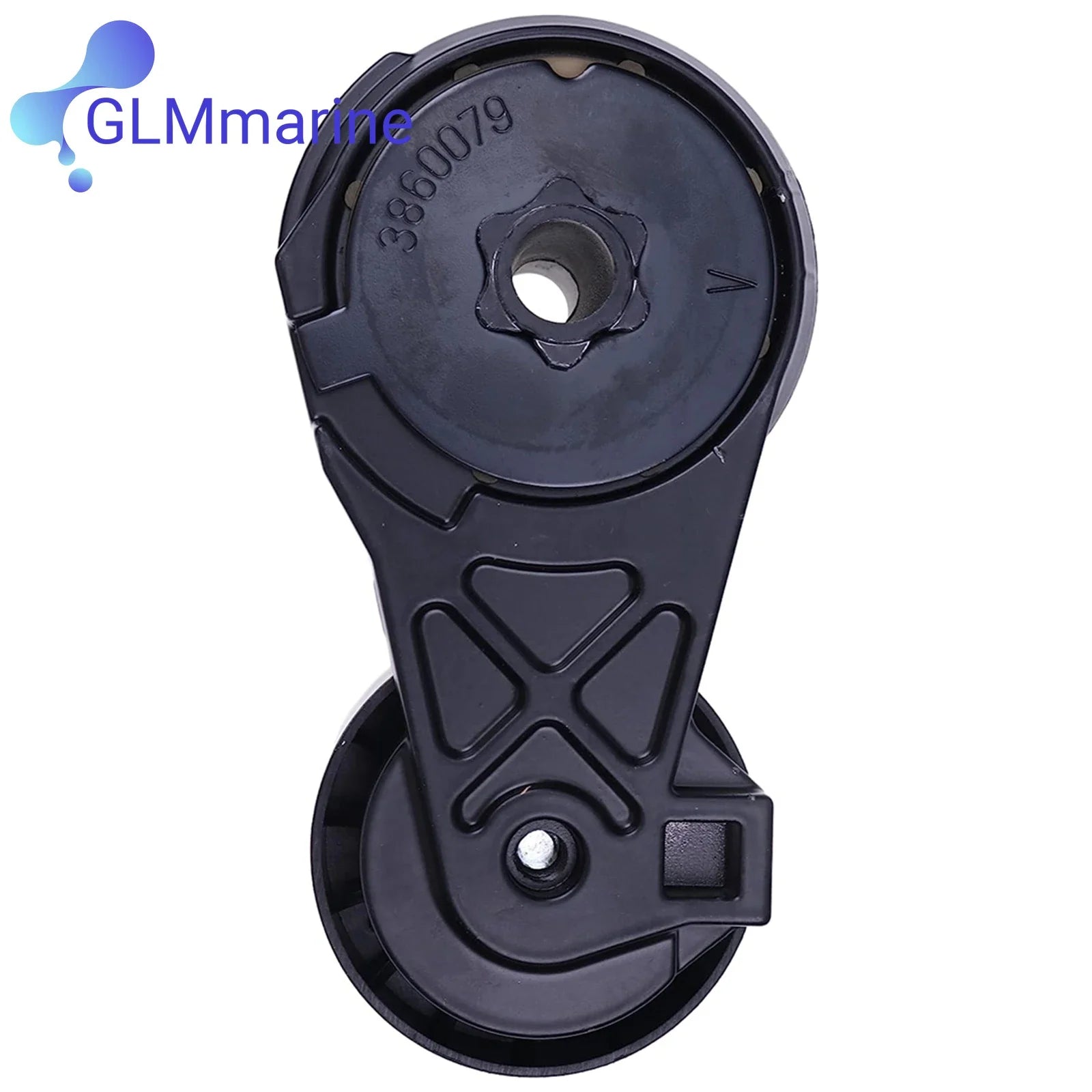 3860079 Tensioner Serpentine Belt Pulley For Volvo Penta 4.3L 5.0L 5.7L 7.4L 8.2L GXi Gi GSi V6 V8 Marine Engine