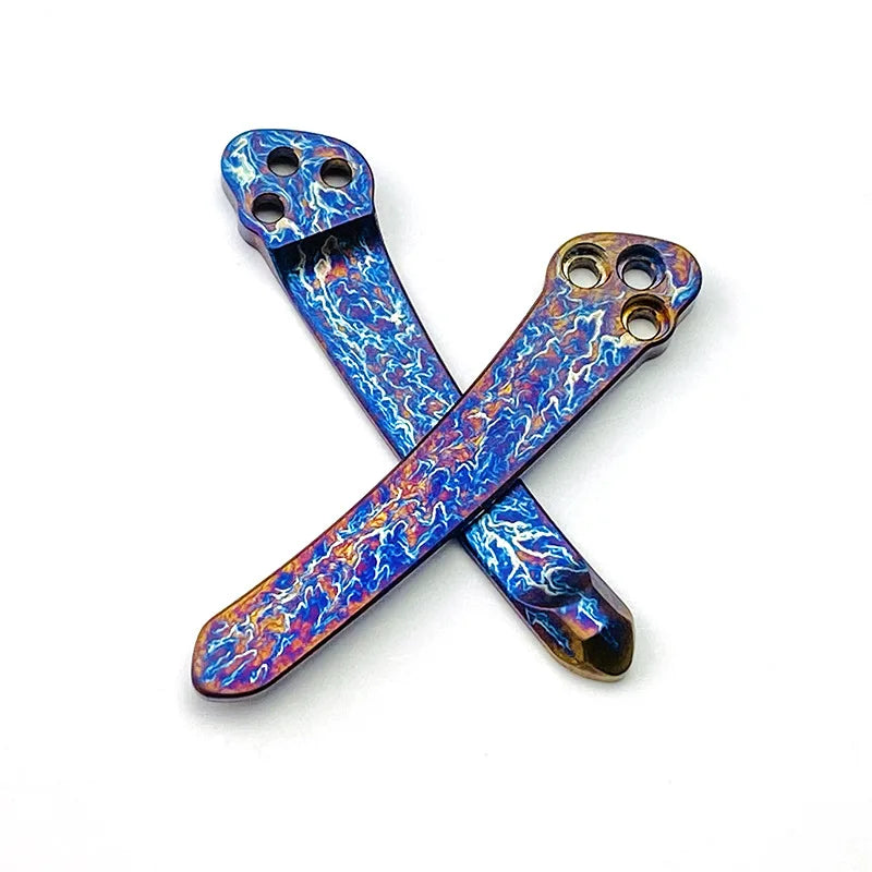 4 Colors With Screws Custom Titanium Knife Pocket Clip Clamp For Spyderco C81 Paramilitary2 Para3 C223 C10 Manix2 G10 Police C11