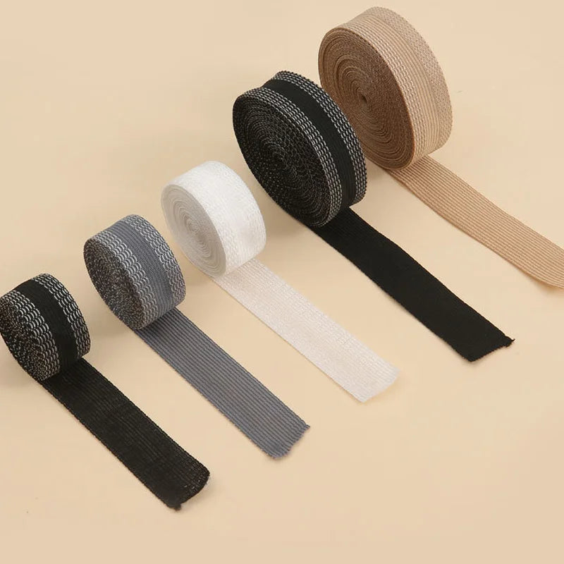 1-5M Self-Adhesive Pant Paste Tape Iron-on Hem Tape Trousers Leg Edge Shorten Sewing Tool DIY Sewing Fabric Clothing Accessories