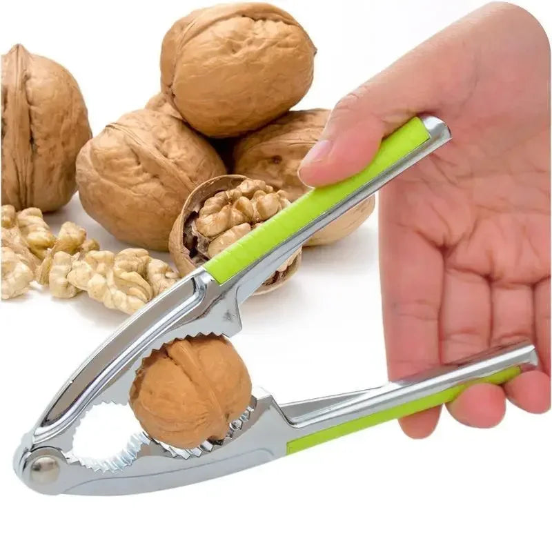 2024 New Crack Almond Walnut Hazel Filbert Nut Kitchen Nutcracker  Clip Clamp Plier Cracker Pecan Hazelnut Crack Tools