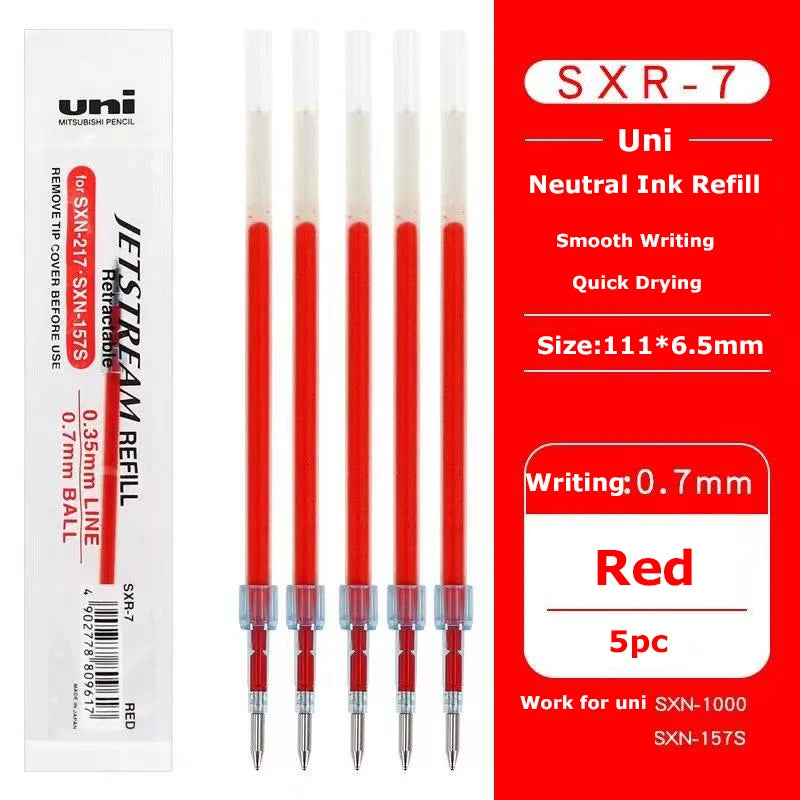 Uni Permanent Ballpoint Pen Jet Stream Anti-slip Cloudy Recycled Eco Shell Friction Super Smooth Ink Oil Pens Portable Supplies