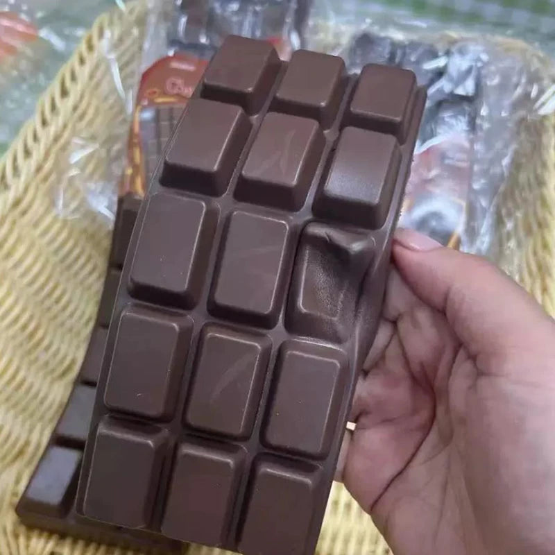 Soft Chocolate Squishy Toys Slow Rebound Squeeze Squishy Anti-stress Fidget Toy Stress Relief Autism Gift Decompression