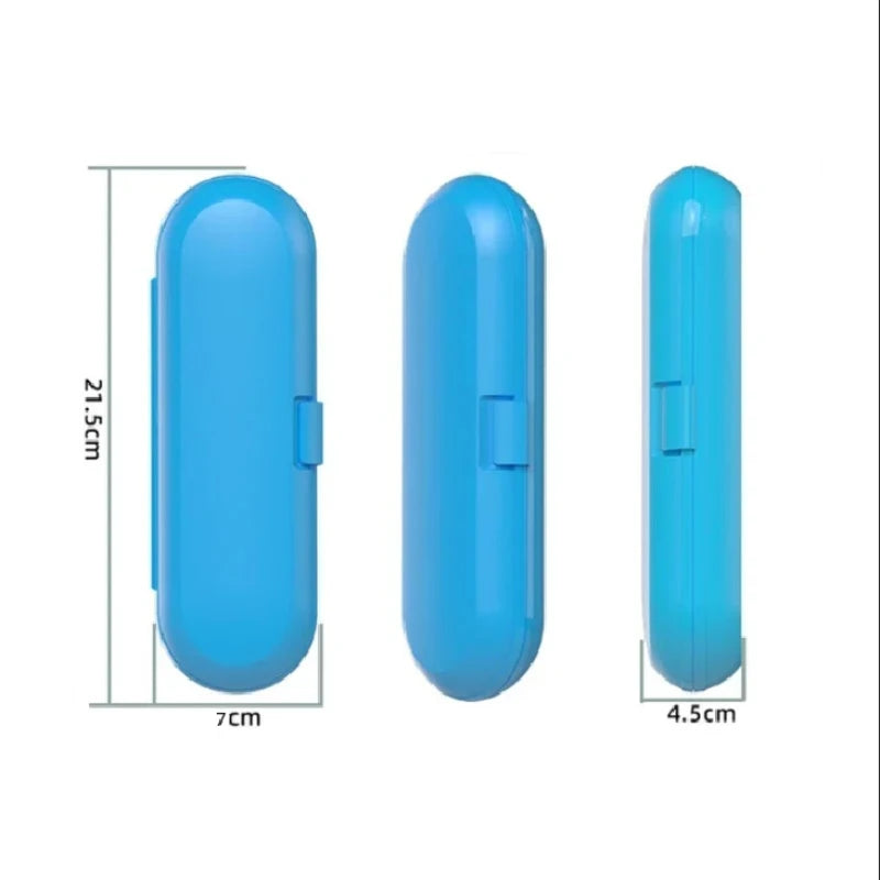 1pcToothbrush & Toothpaste Holders with Protective Cover, Portable Travel Case for Oral B Electric Toothbrush Handle Storage Box